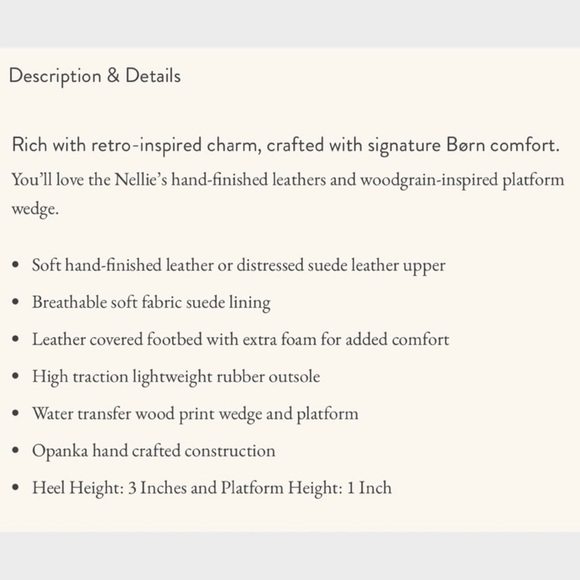 Born Nellie Platform Clog Closed Back Mary Jane Distressed Dark Blue Suede 10M - Picture 13 of 14